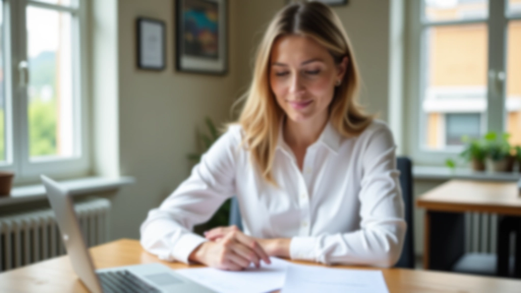 Professional at desk analyzing link building strategy with charts and research materials